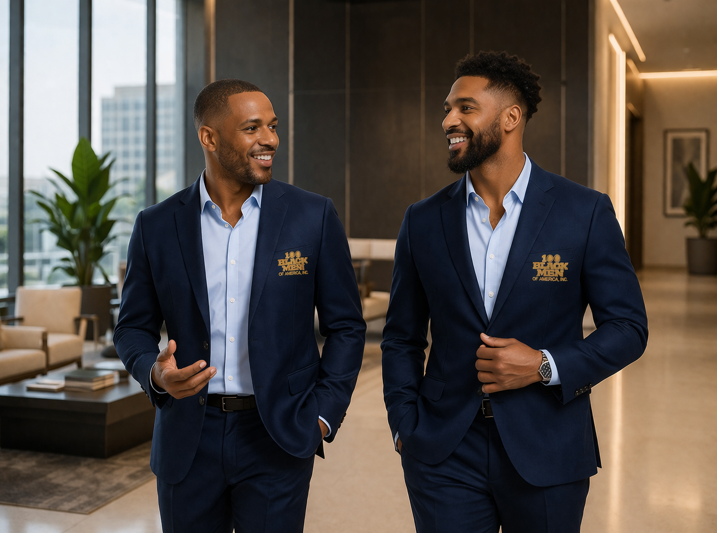 100 Black Men — Members in professional setting
